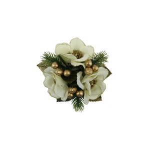 Small Magnolia Nut Candle Ring