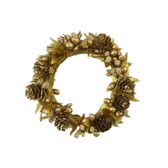 Large Gold Berry Cone Candle Ring