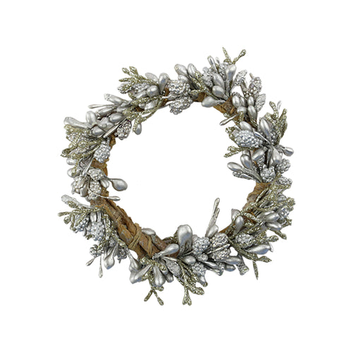 Large Champagne Berry Candle Ring