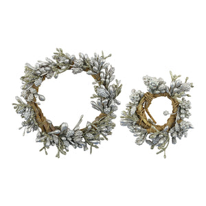 Large Champagne Berry Candle Ring
