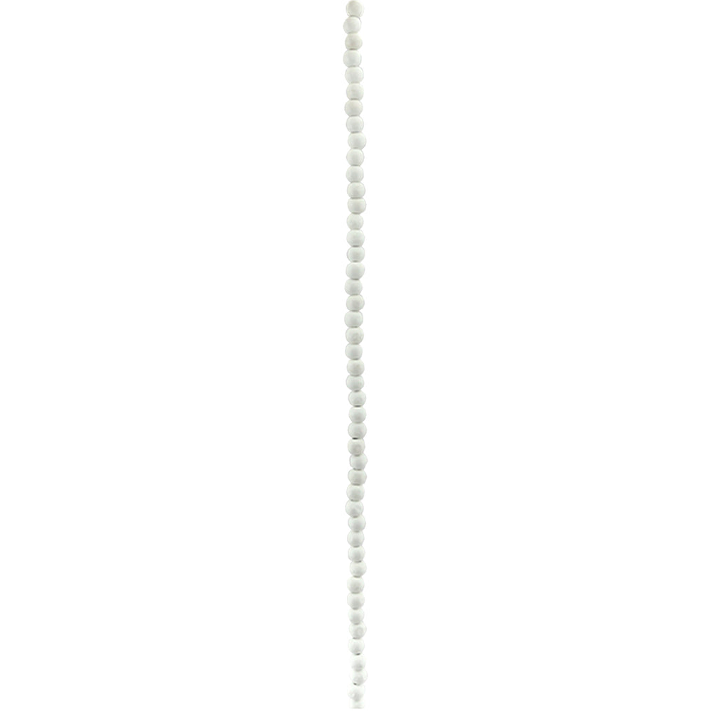White Wood Beads Garland (180cm)
