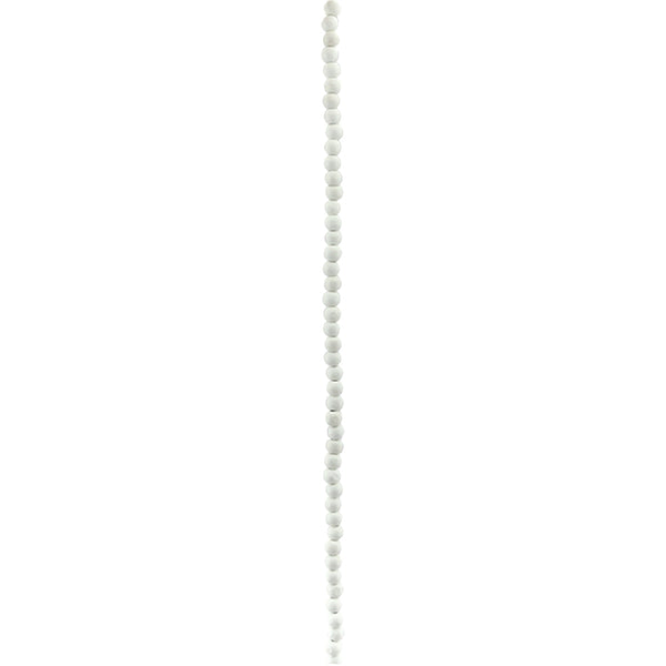 White Wood Beads Garland (180cm)