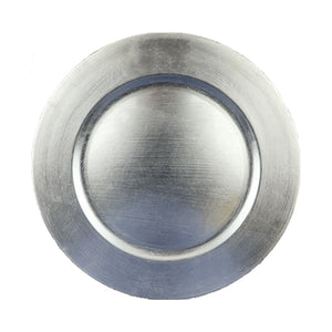 Silver Round Plate (33cm)