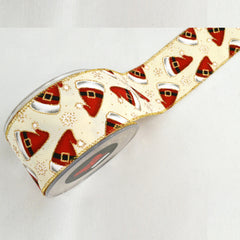 Santa Hat Ribbon (6.7cm x 9m)