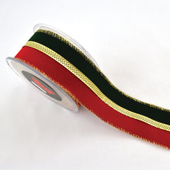 Two Color Velvet Ribbon (5cm x 4.5m)
