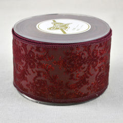 Velvet Tafta Lahouri Ribbon (6.7cm x 9m)