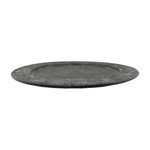 Grey Metal Plate (69.5 cm)