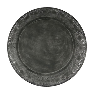 Grey Metal Plate (69.5 cm)