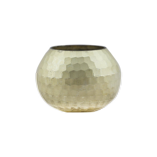 Champagne Glass Candle Holder 3 Colours (9x6.5 cm) - Each At