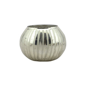 Champagne Glass Candle Holder 3 Colours (9x6.5 cm) - Each At
