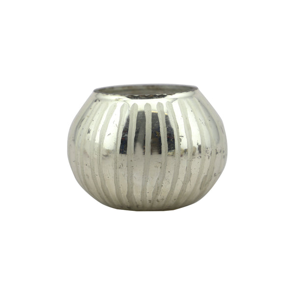 Champagne Glass Candle Holder 3 Colours (9x6.5 cm) - Each At