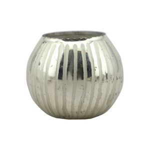 Champagne Glass Candle Holder 3 Colours (9x8 cm) - Each At