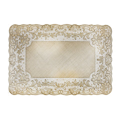 Gold Placemat Set 4pcs (38 cm)