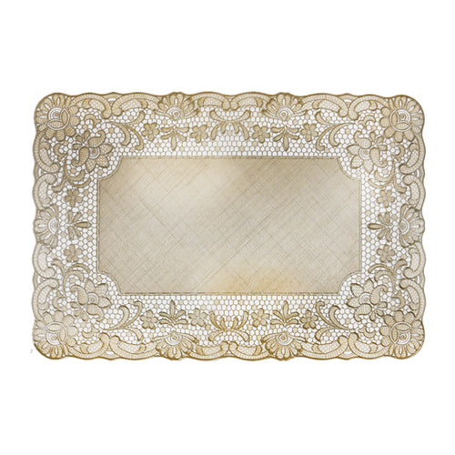 Gold Placemat Set 4pcs (38 cm)