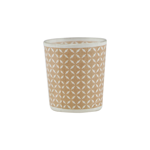 Pink Glass Candle Holder 3 Colours (8 cm) - Each At