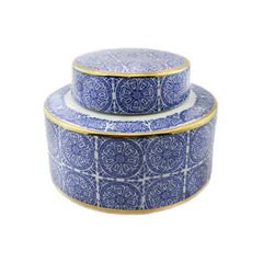 Blue Porcelain Jar (15.5 cm)