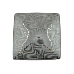 Silver Porcelain Box (6 cm)