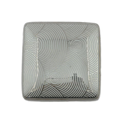 Silver Porcelain Box (10 cm)