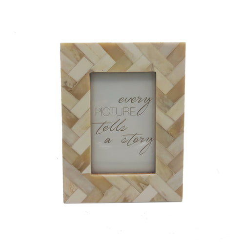 Photo frame horn mix h15cm