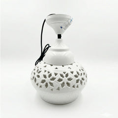 White Metal Ceiling Light (28 cm)