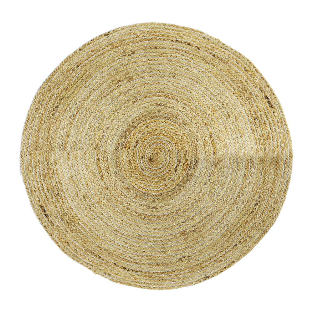 Natural Silver Rug (90 cm)