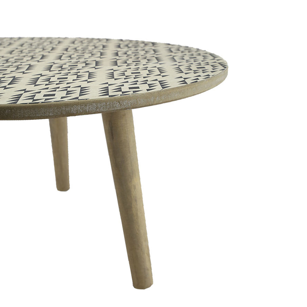 Natural Wood Table (58 cm)