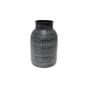 Black Aluminium Vase (25.5 cm)