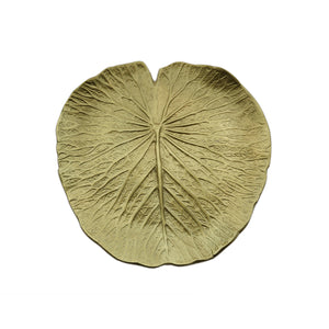 Gold Aluminium Plate (22 cm)