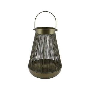 Gold Metal Lantern (28 cm)