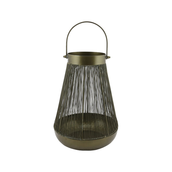 Gold Metal Lantern (28 cm)