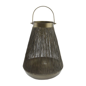 Gold Metal Lantern (35 cm)