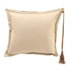 Peach Textile Cushion (45 cm)