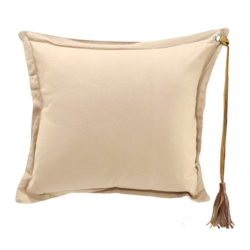 Peach Textile Cushion (45 cm)