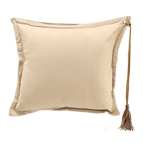 Peach Textile Cushion (45 cm)
