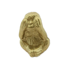 Gold Blind Monkey Ornament