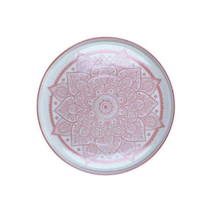Pink Ceramic Coaster (21.5 cm)