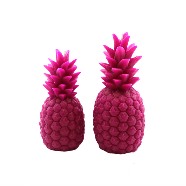 Purple Wax Pineapple Candle (17 cm)
