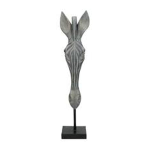 Black Polyresin Figure (52 cm)