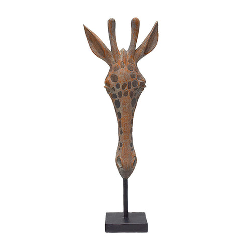 Brown Polyresin Figure (52 cm)