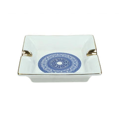 Blue Ceramic Ashtray (12.8 cm)