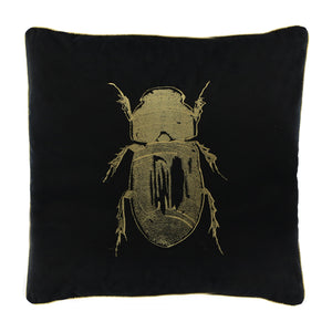 Black And Gold Cushion Cover (50 cm)