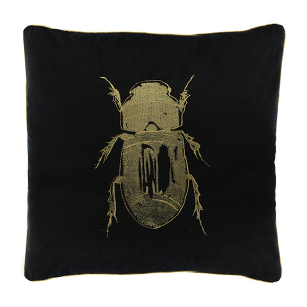Black And Gold Cushion Cover (50 cm)