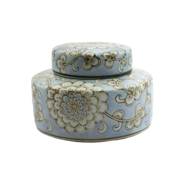 Blue Porcelain Jar (12 cm)