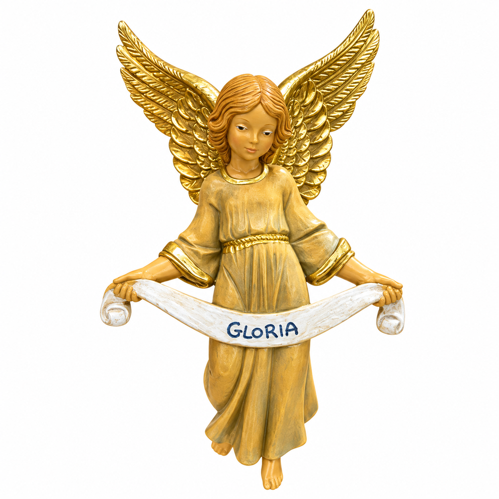 Glory Angel, wood-effect, 10 cm – loose