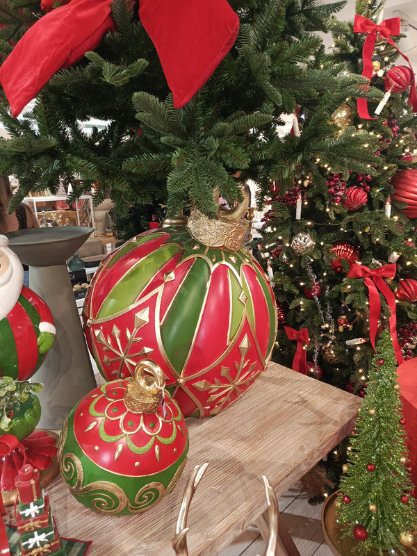 Christmas Tree Stand Bauble - Red (H66 x D60cm)