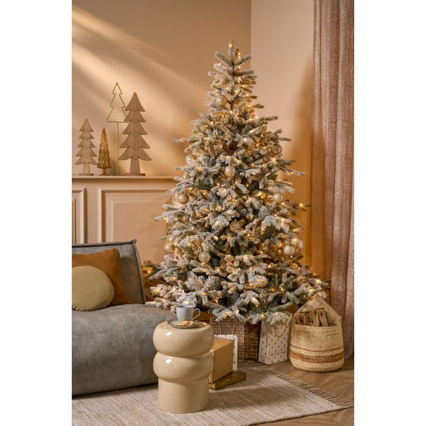 Forest Green Grimshaw Christmas Tree with LEDs (215cm)
