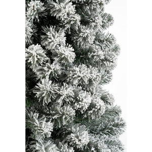Green Charlton Pillar Christmas Tree (215cm)