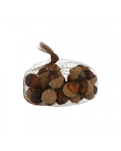 Brown Deco Acorn 30pcs (10 cm)