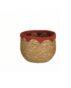 Red Jorck Round Basket (22 cm)