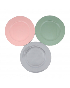 Pink Decoration Plate (33 cm)